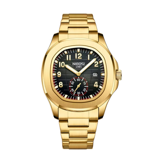 Nautilus Dual Dial Gold