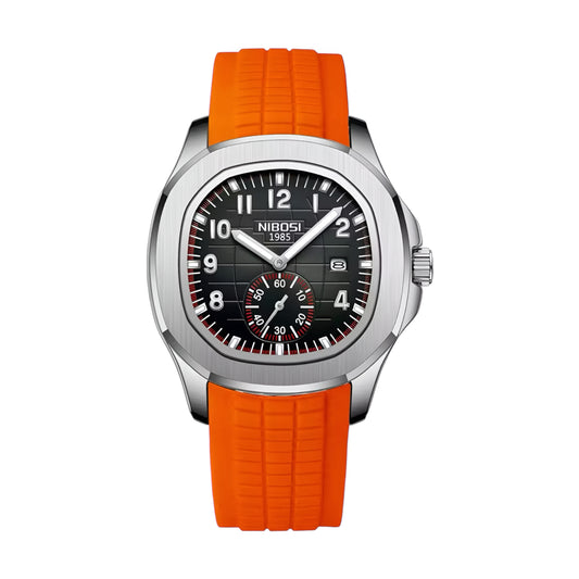 Nautilus Dual Dial Orange